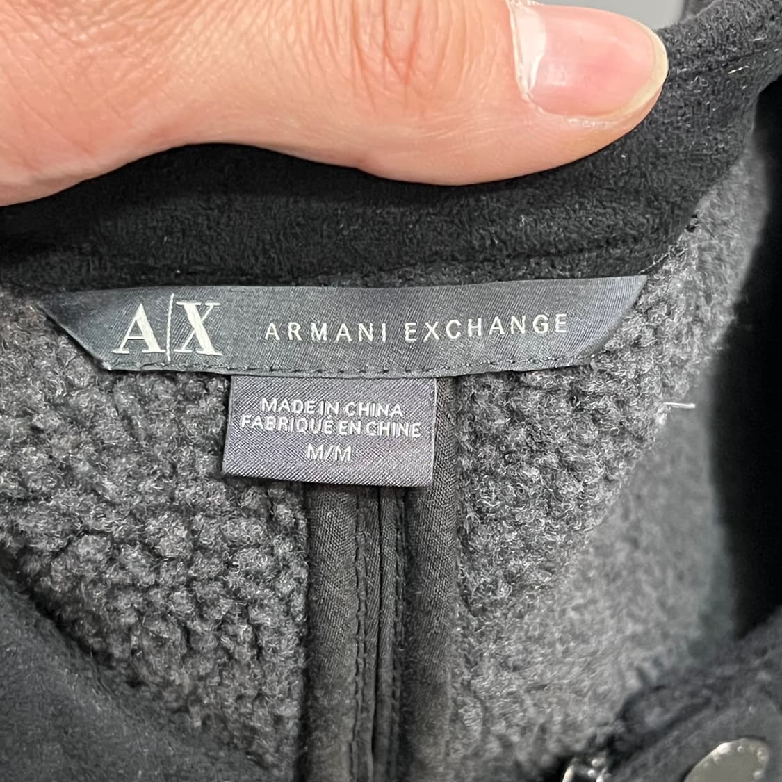  아르마니 익스체인지 코듀로이 논카라 자켓 y14488 상품이미지5