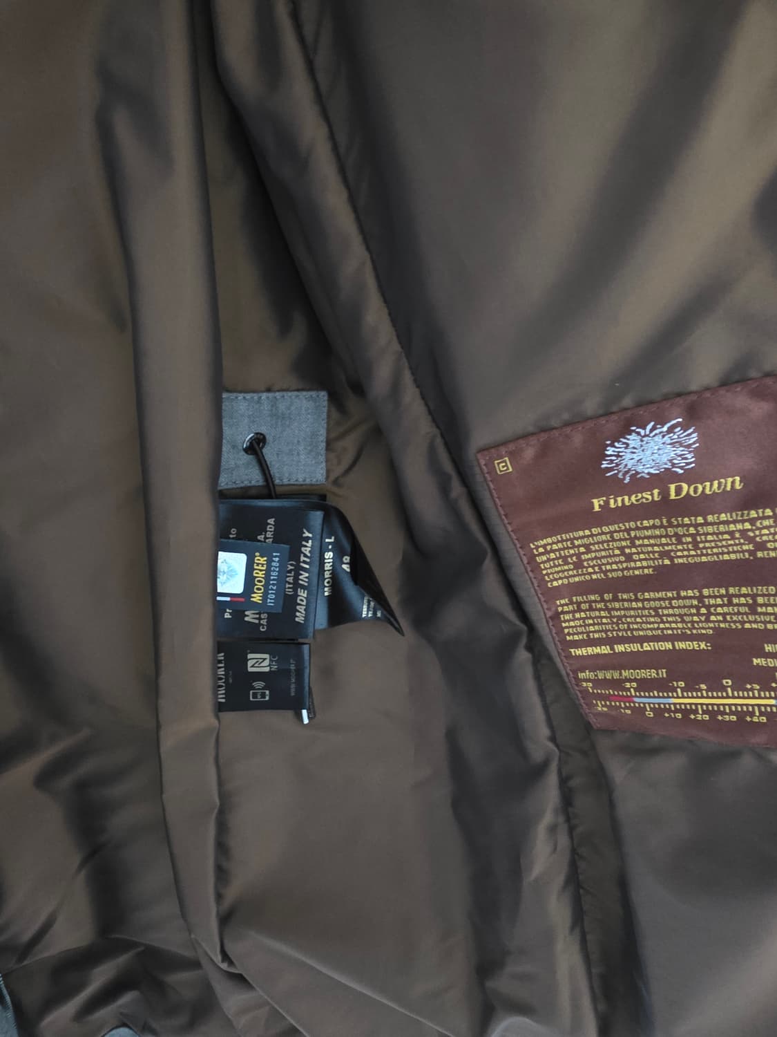 무레르 모리스 (울캐시미어 패딩코트)/ 베이지 /48사이즈 
 상품이미지6