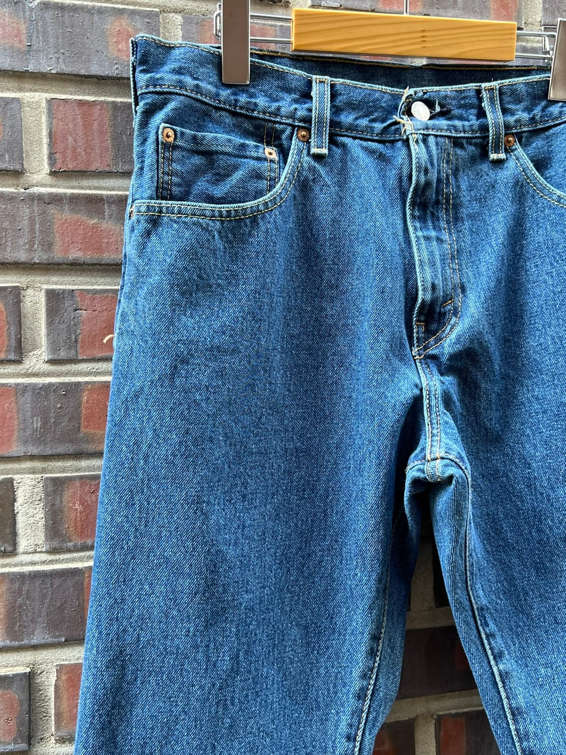 [32x32] 리바이스 517 부츠컷 중청 데님 팬츠 상품이미지3