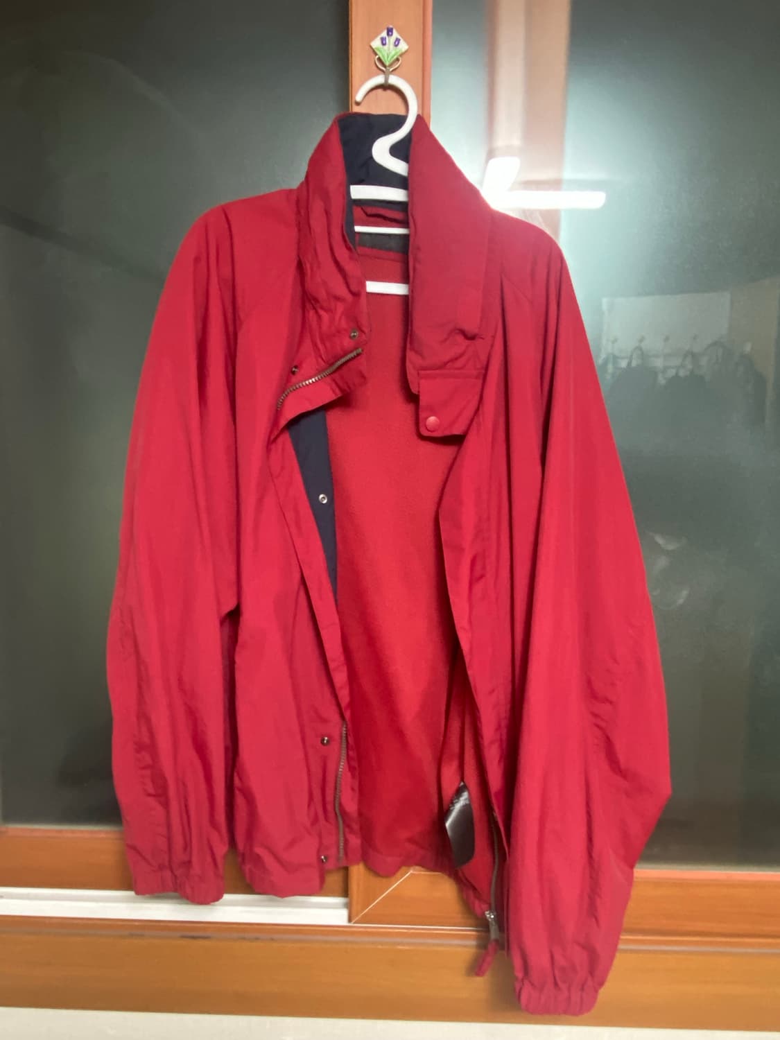 유니클로 레드 블루종 XL 상품이미지1