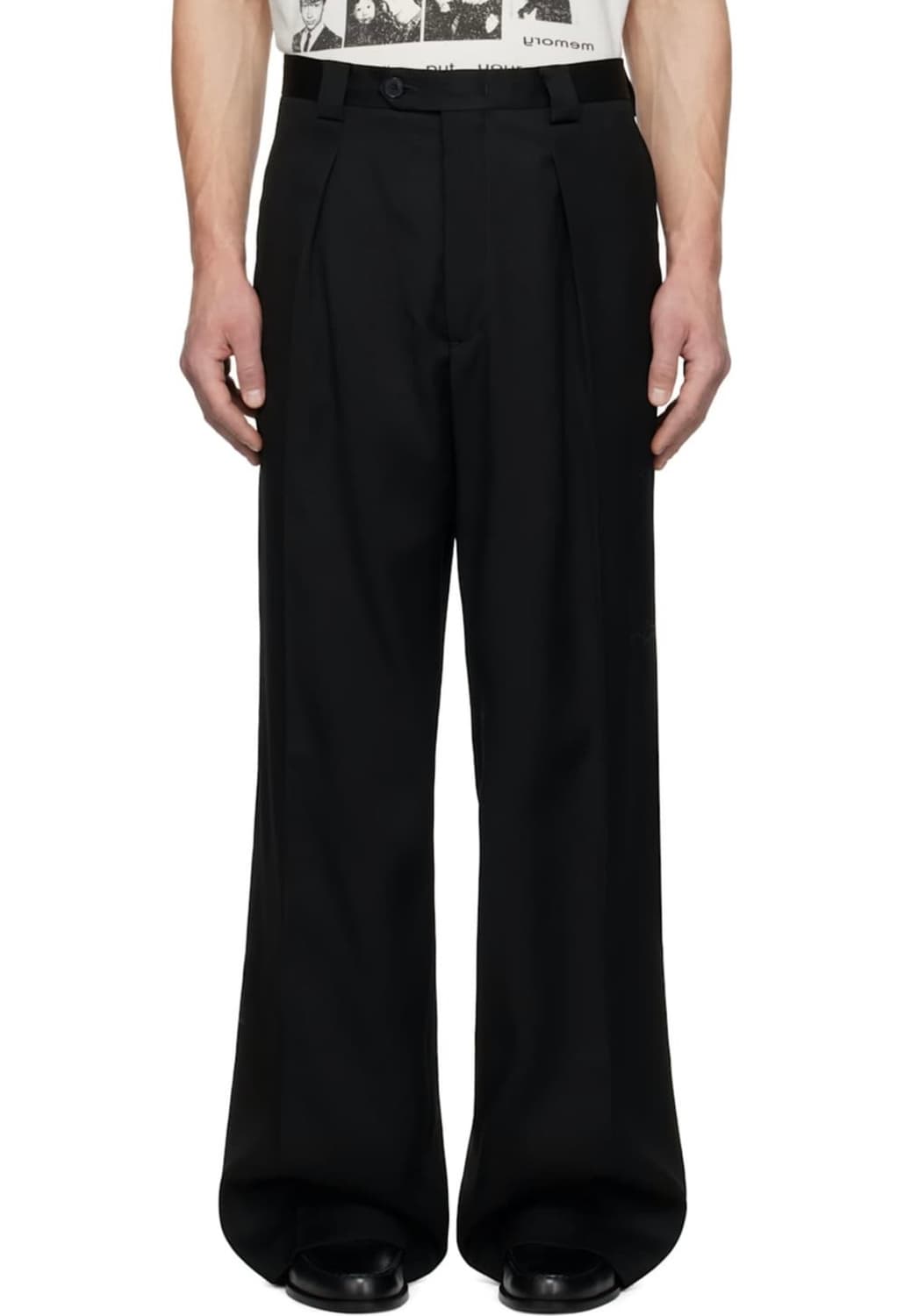 Black Boiler Room Trousers 24fw 상품이미지2