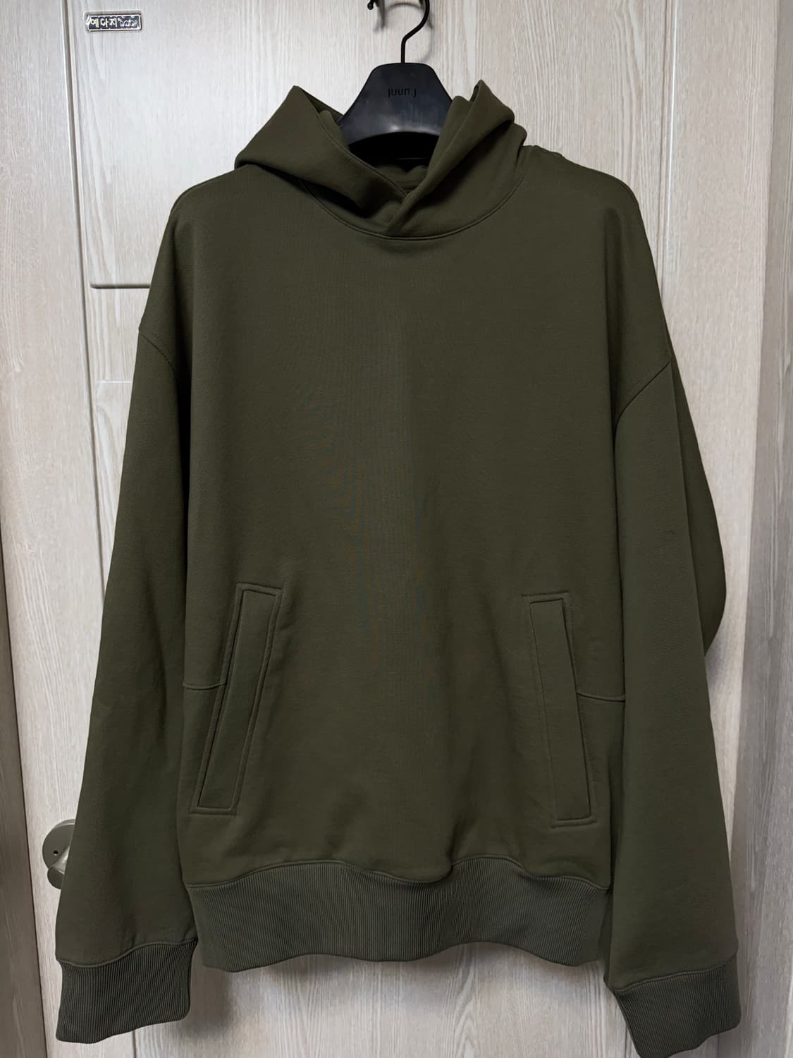 솔리드옴므 후드셋업 카키 (일괄가격) 상품이미지1