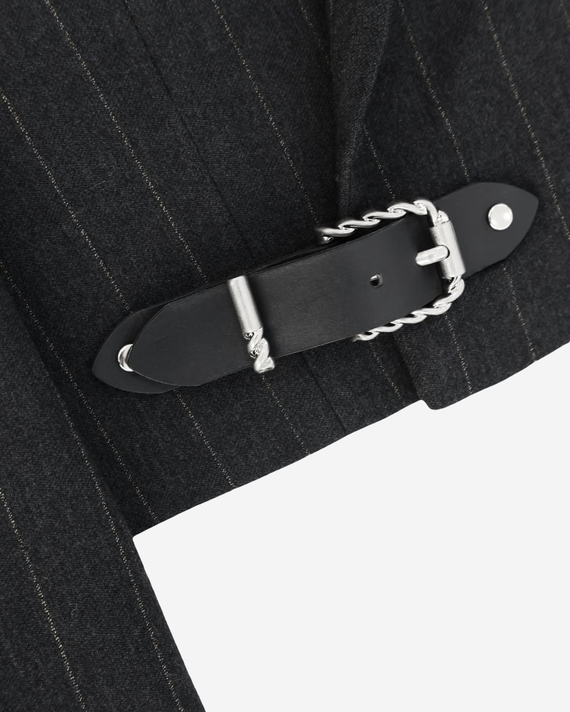 Courrèges Homme Cropped Pinstripe Jacket 상품이미지7