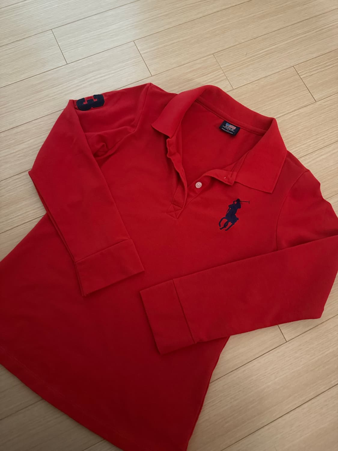 레드 폴로 카라티 상품이미지1