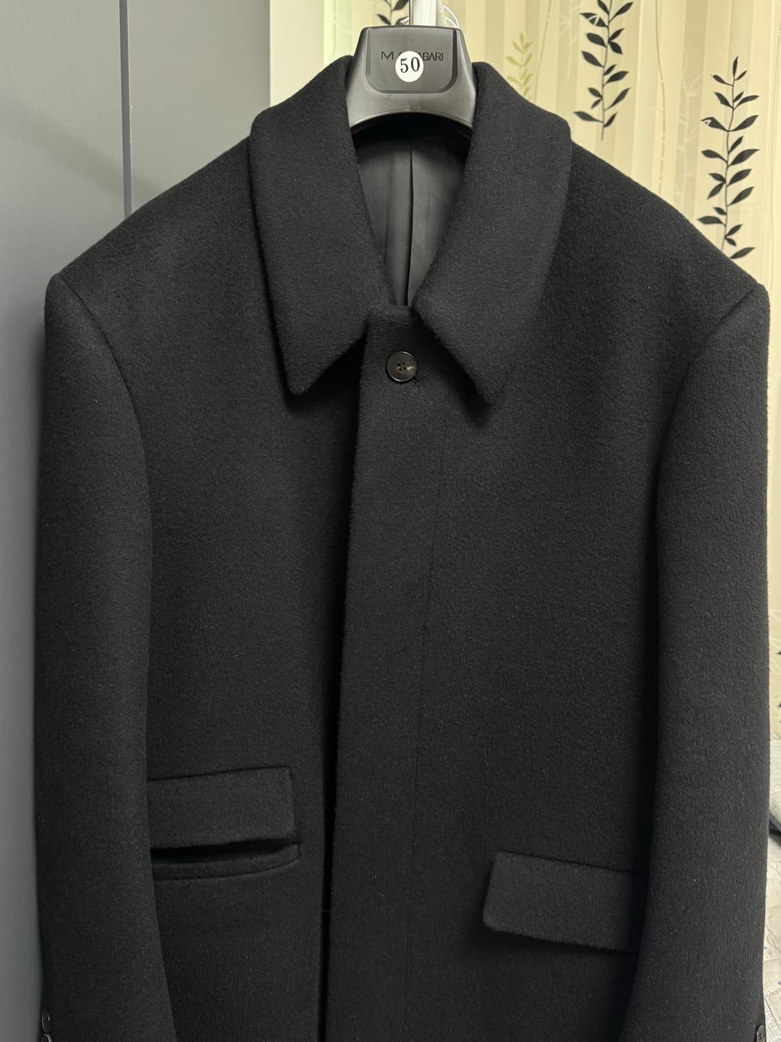 24FW 마마가리 오버사이즈 울 맥코트 50 상품이미지1