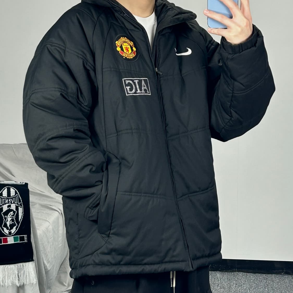 나이키 올드스쿨 맨체스터 유나이티드 필드 패딩 L  상품이미지1