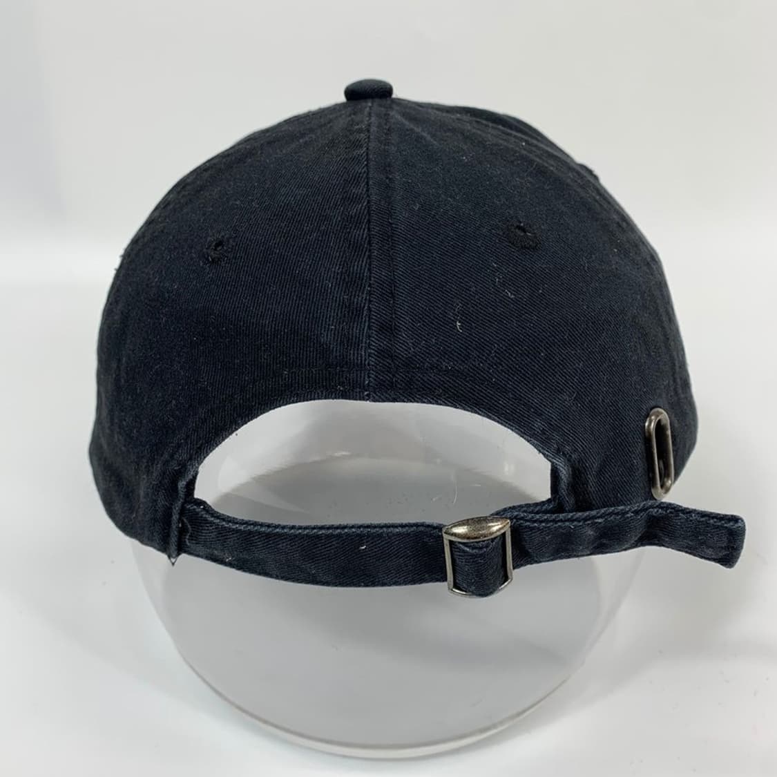 STUSSY 스톡 로고 톤온톤 블랙 볼캡 상품이미지2