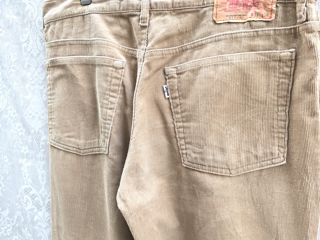 2000s 리바이스 517 코듀로이 팬츠 일본산 상품이미지5