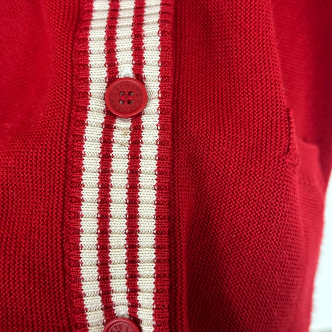 라코스테니트가디건M 상품이미지5