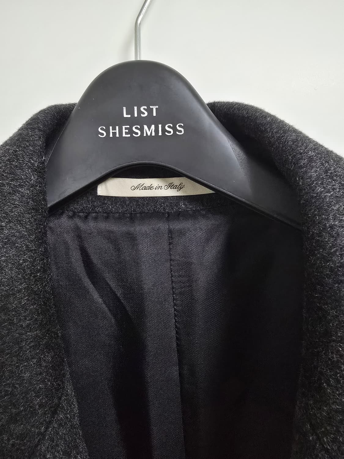 아카이브 로로피아나 원단 코트 L 상품이미지2