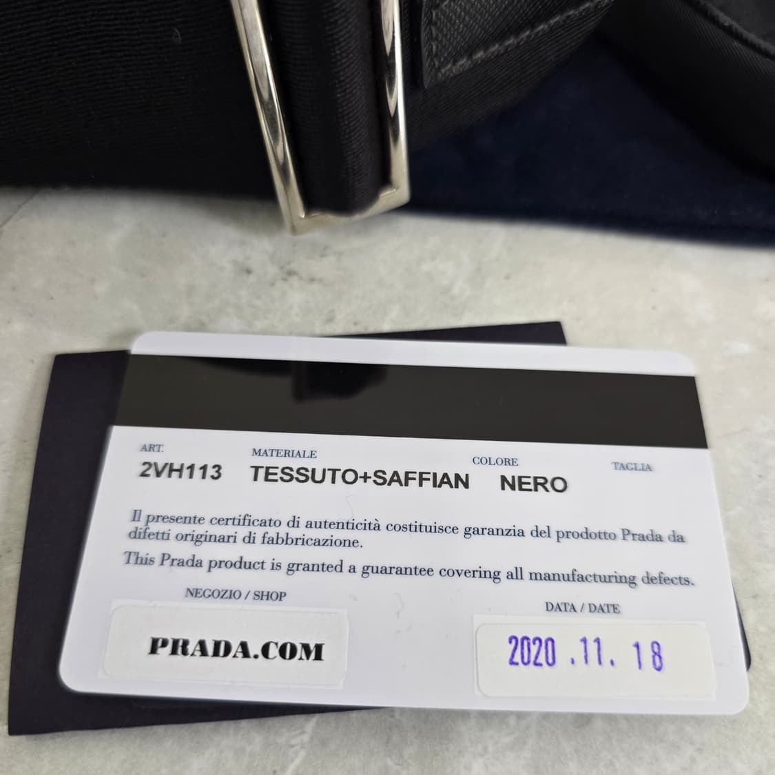 프라다 리나일론 사피아노 크로스백 판매  상품이미지8