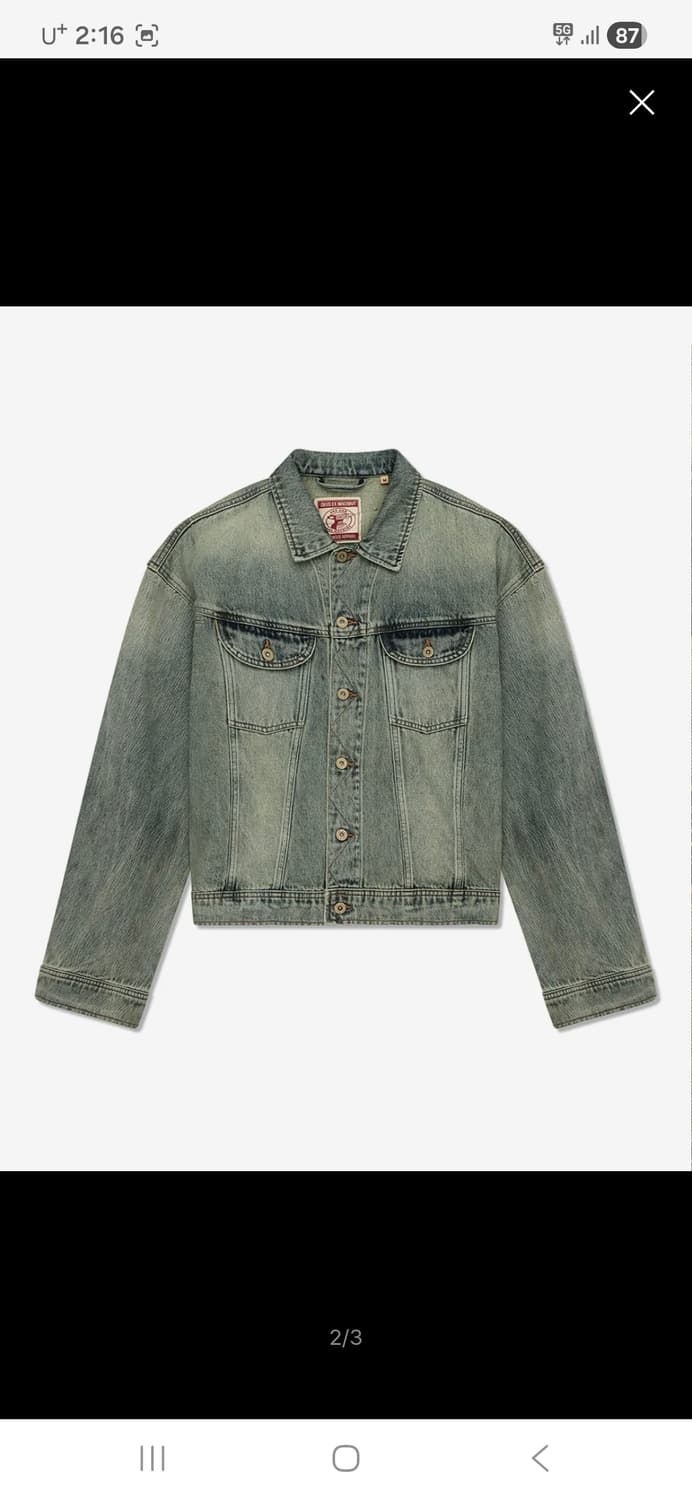 데우스엑스 마키나 데님자켓 105사이즈 상품이미지2