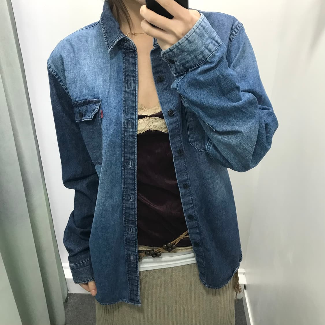 리바이스 데님셔츠 상품이미지3