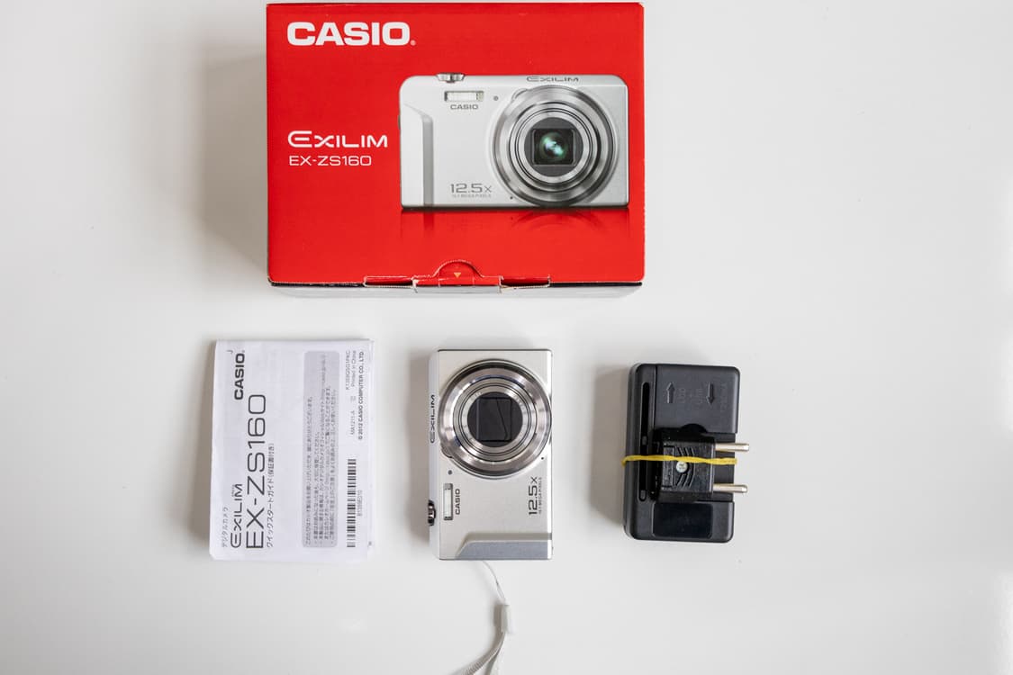 Casio Exilim Ex-ZS160 / 빈티지 디지털 카메라  상품이미지9