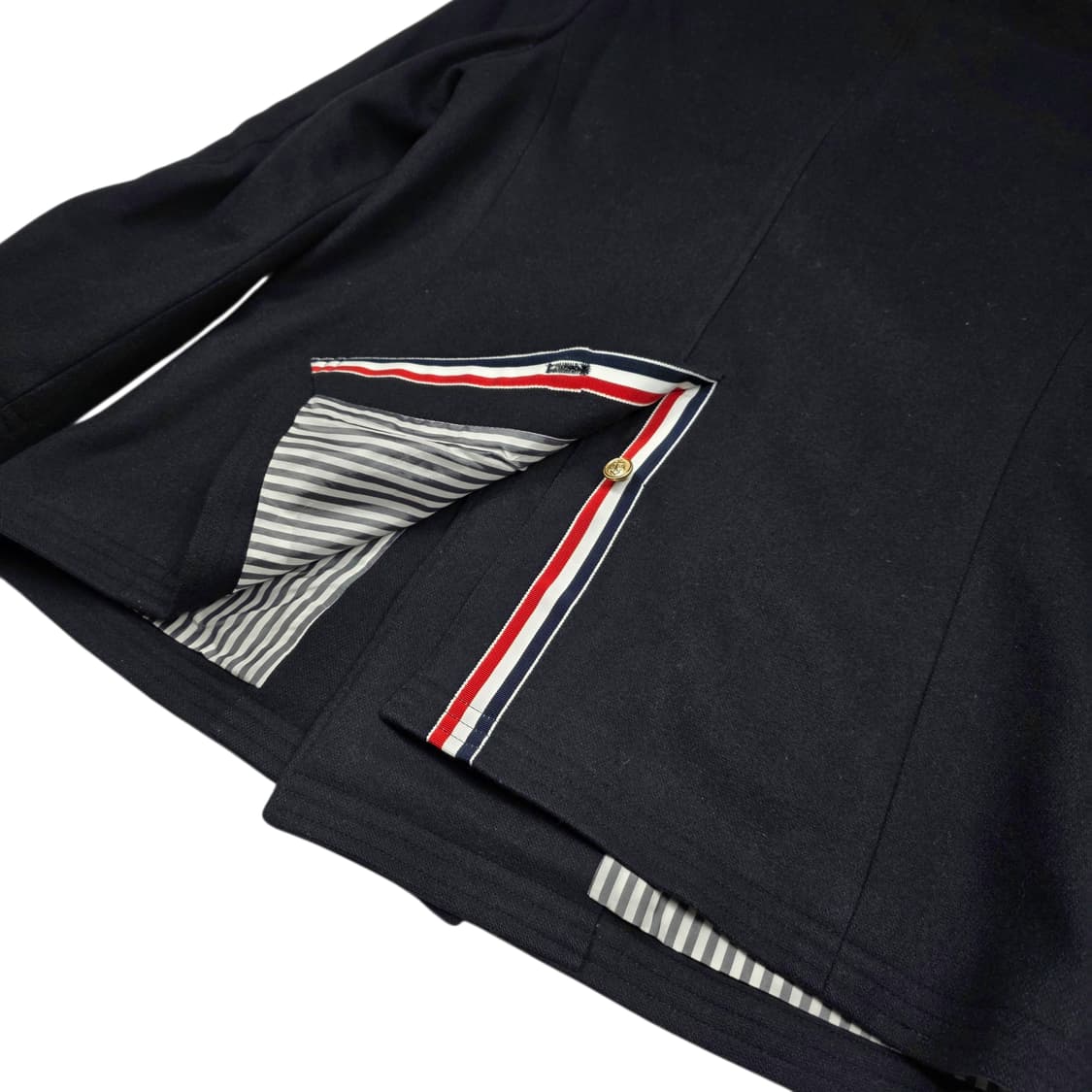 톰브라운 울 캐시미어 더블브레스티드 피코트 상품이미지4