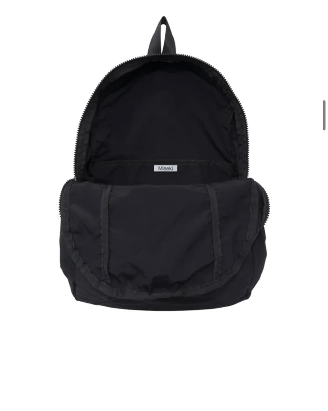 미세키 서울 로고 백팩 블랙 가방 상품이미지3