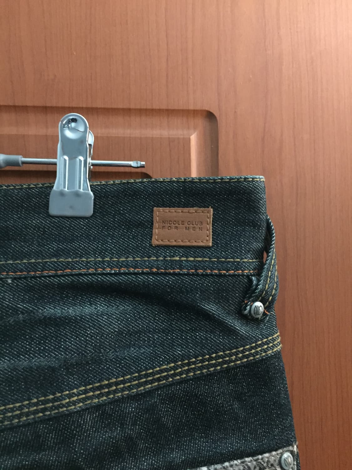 Nicole Club for Men python leather denim 상품이미지7