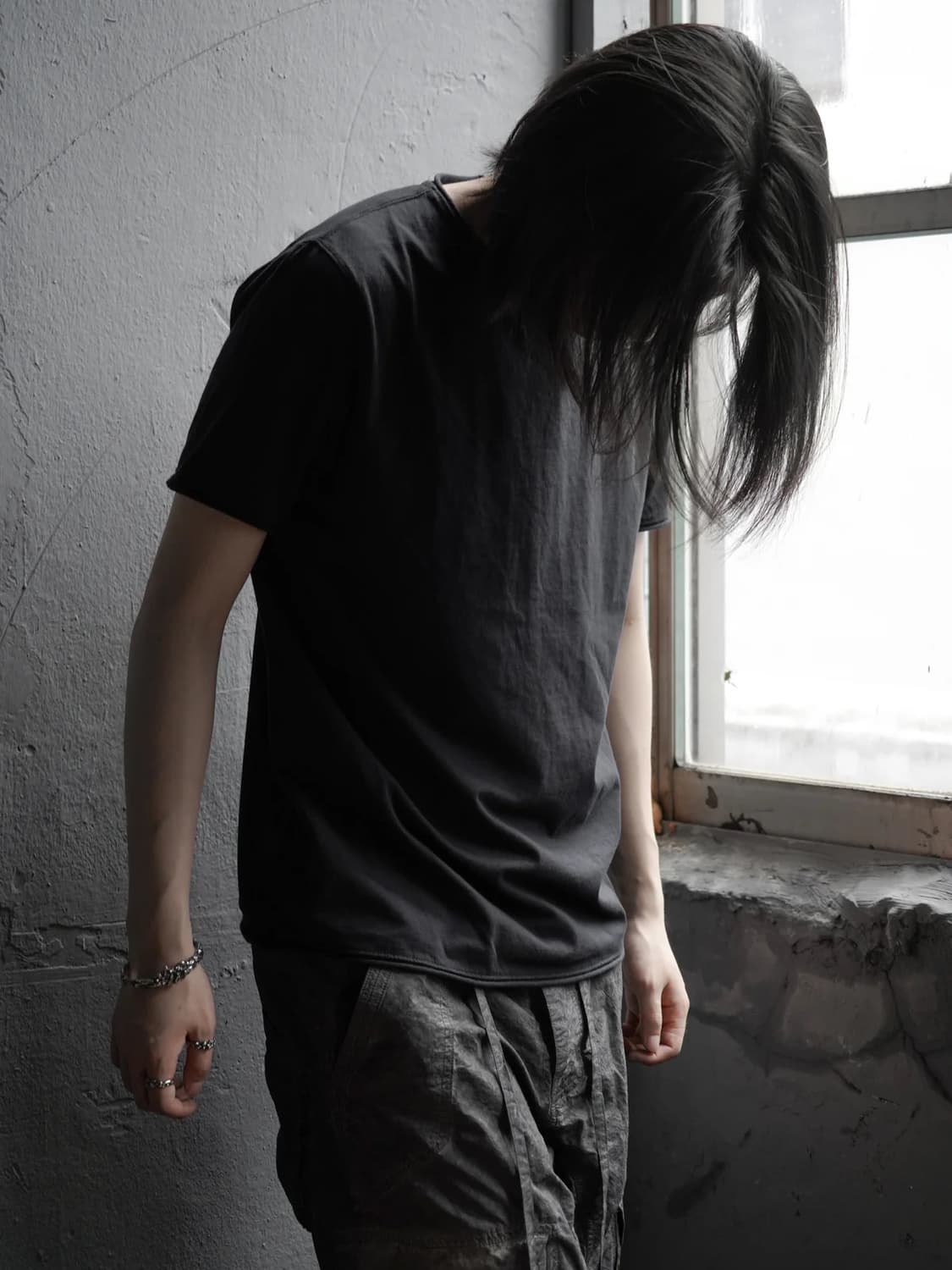 새상품) 블랙멀 base tee M (100) 상품이미지3