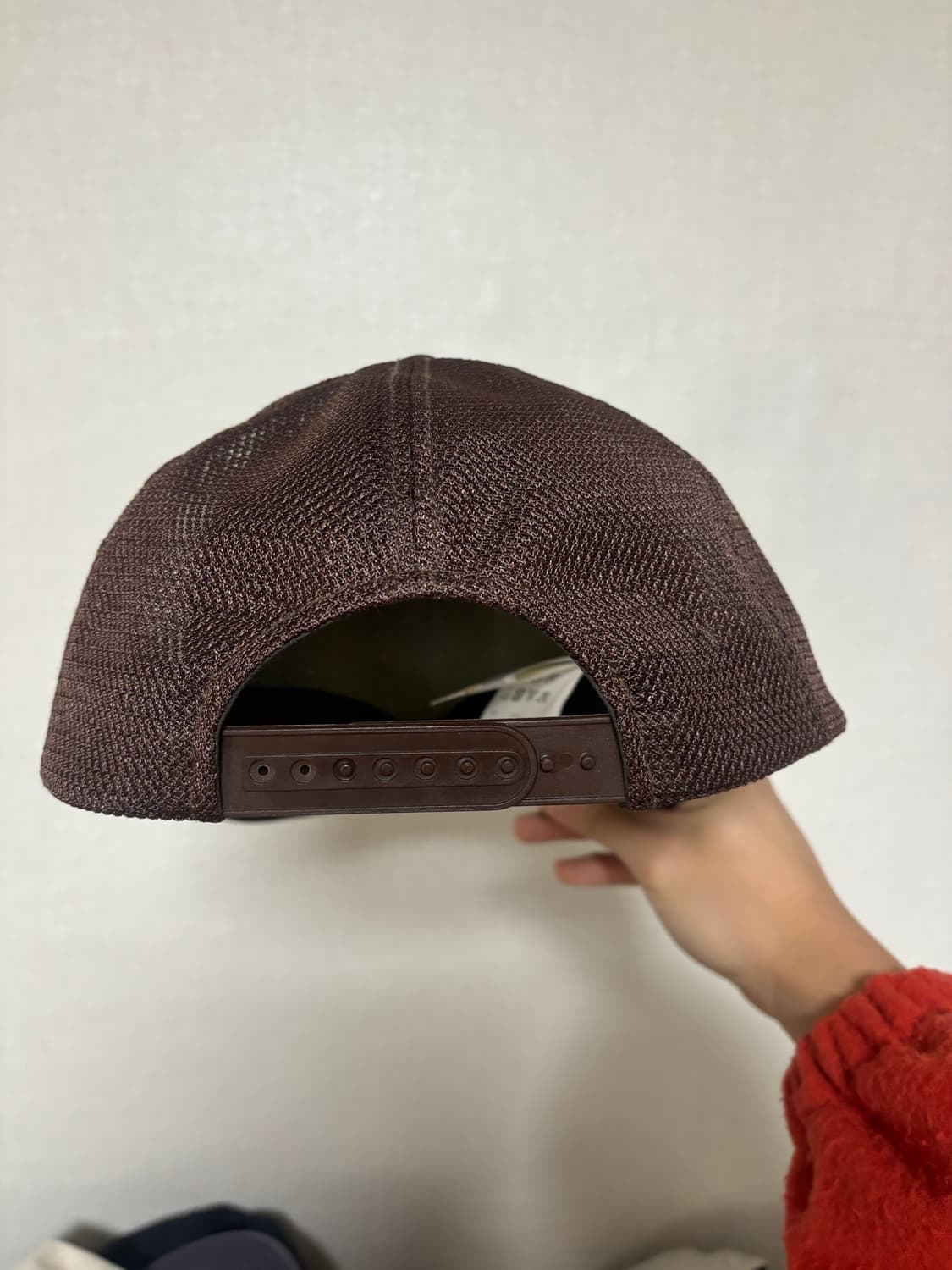 네이버후드 브라운 트러커캡 상품이미지5