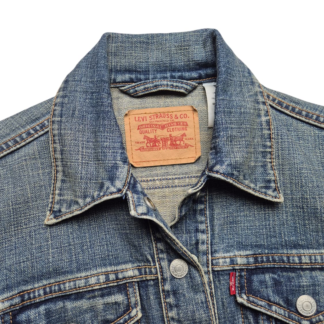 [S] 리바이스 00s 데님 트러커 자켓 상품이미지5