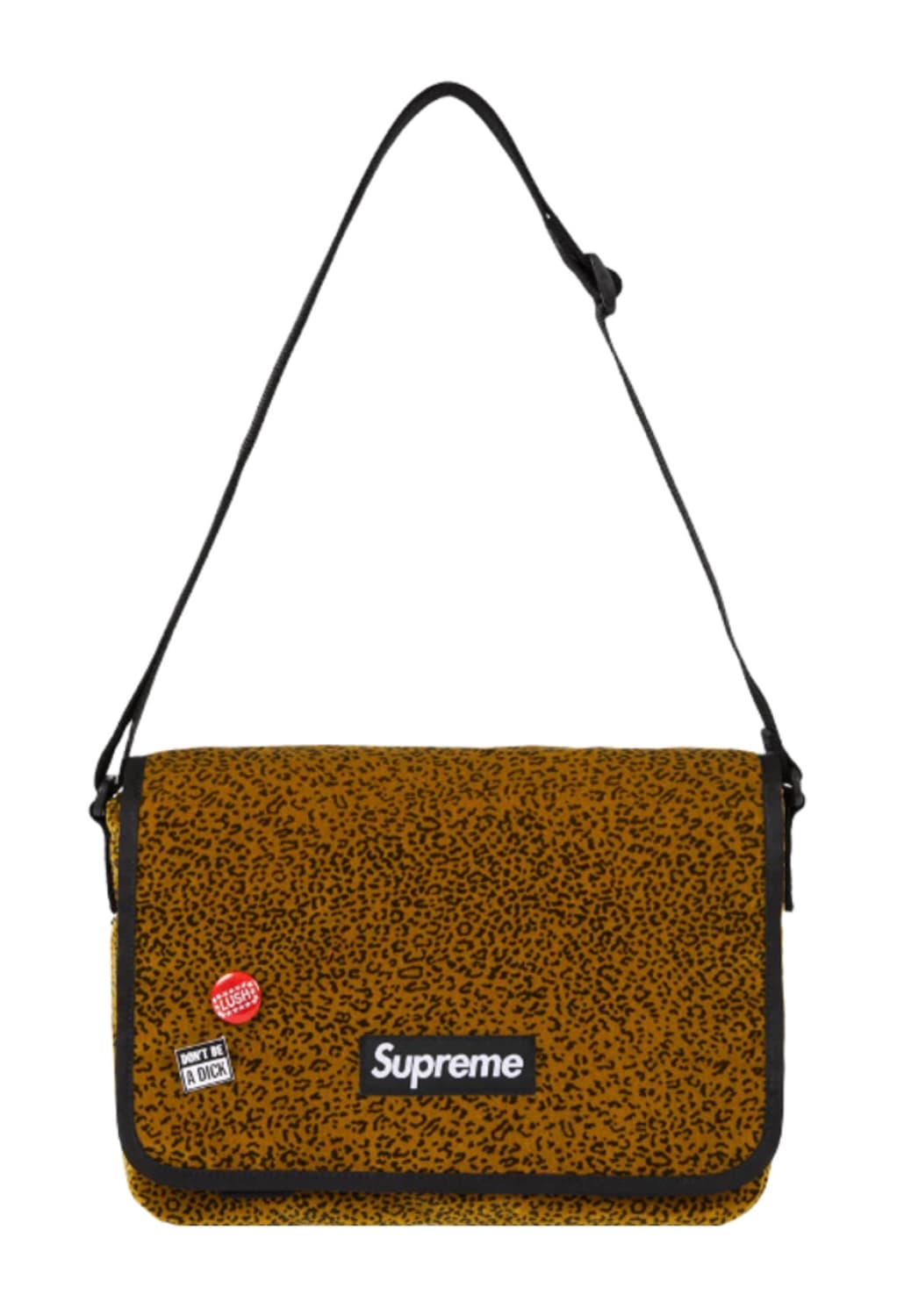 슈프림 벨벳 메신저백 크로스백 탄 레오파드 상품이미지1
