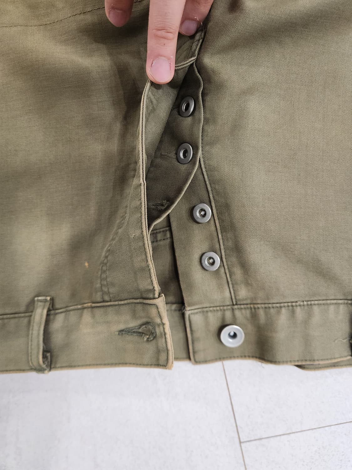 블라인드파일즈 데미지 치노팬츠 2사이즈 상품이미지2