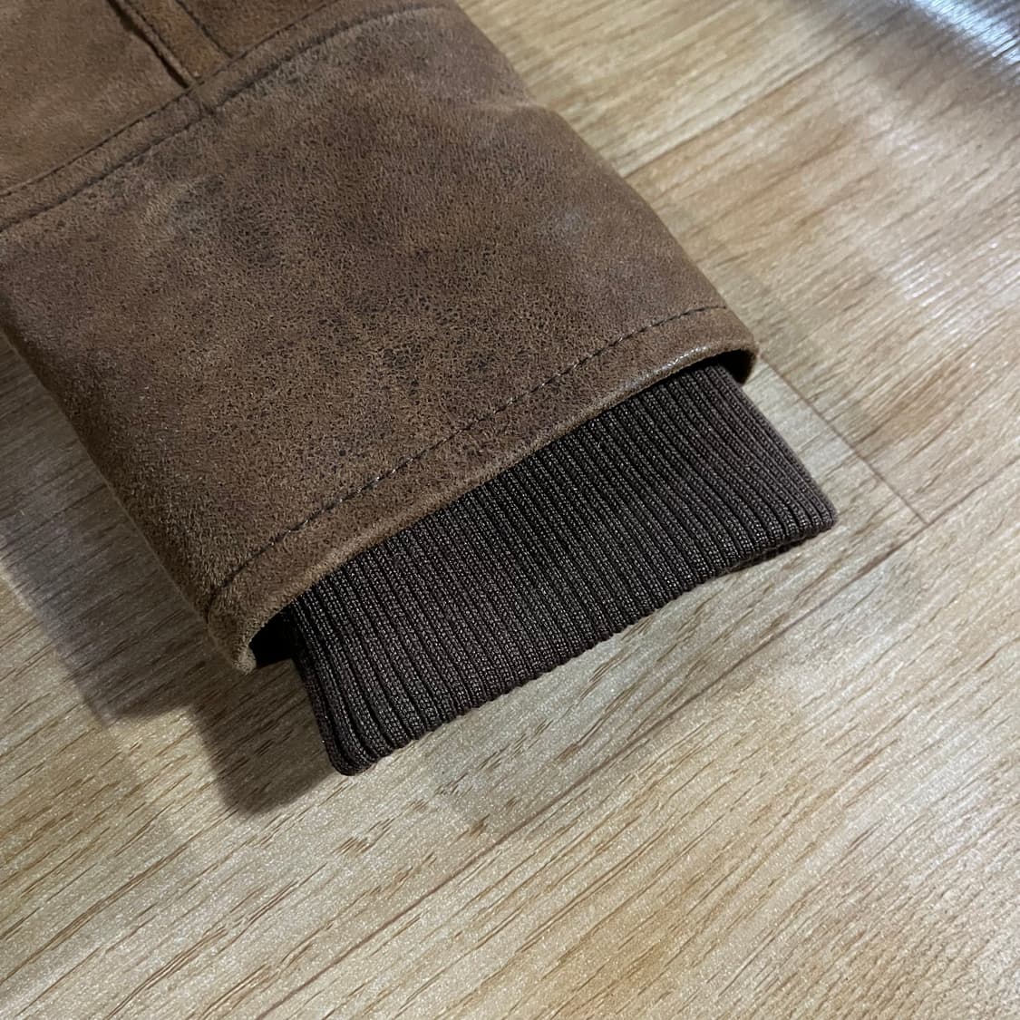 [97] 시리즈 시어링 스웨이드 가죽자켓 상품이미지6