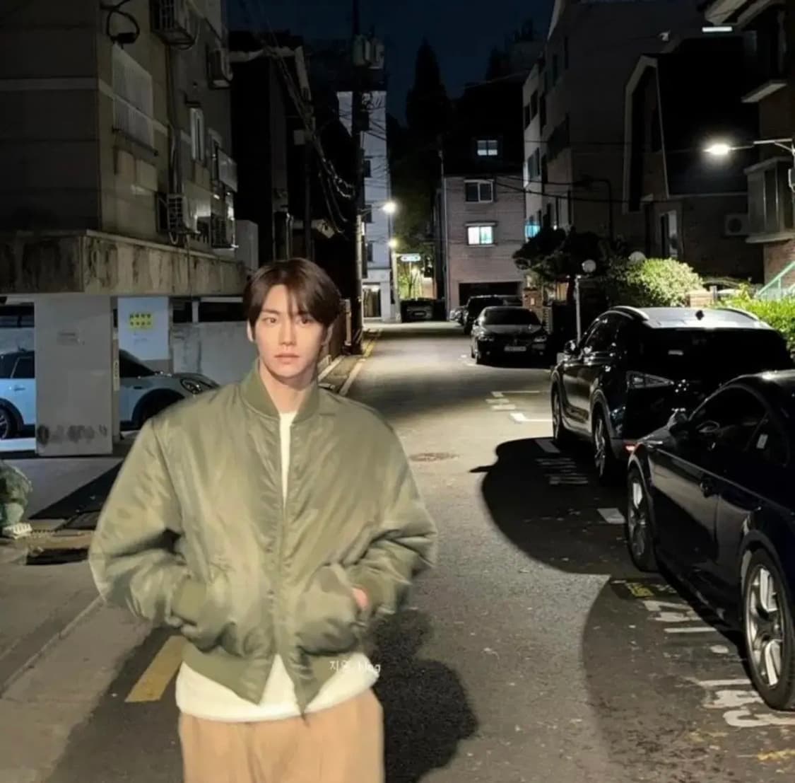 피어오브갓 이터널 봄버 블루종 카키  상품이미지2