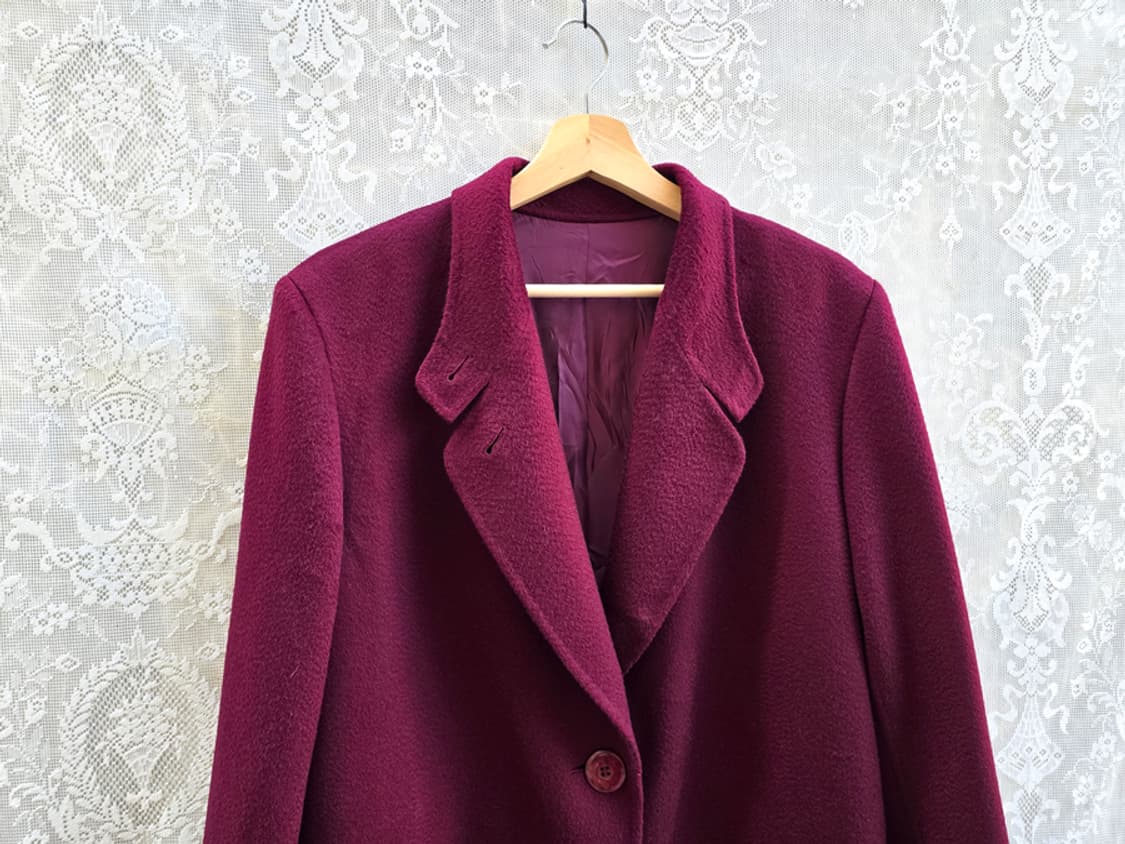 로로피아나 핸드메이드 캐시미어 100% 하프코트 상품이미지4