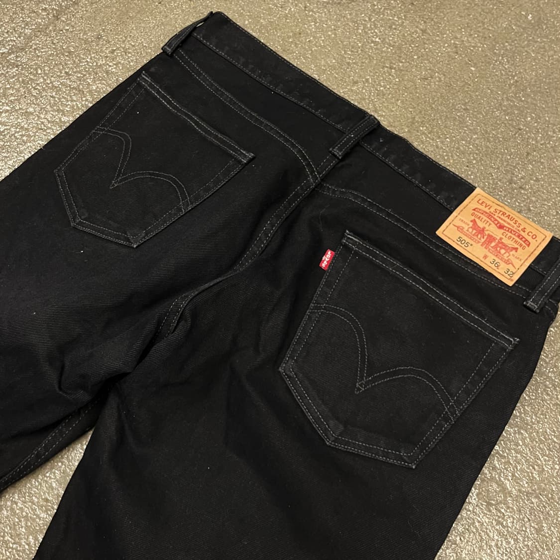 리바이스505 블랙진 (37“) 상품이미지2