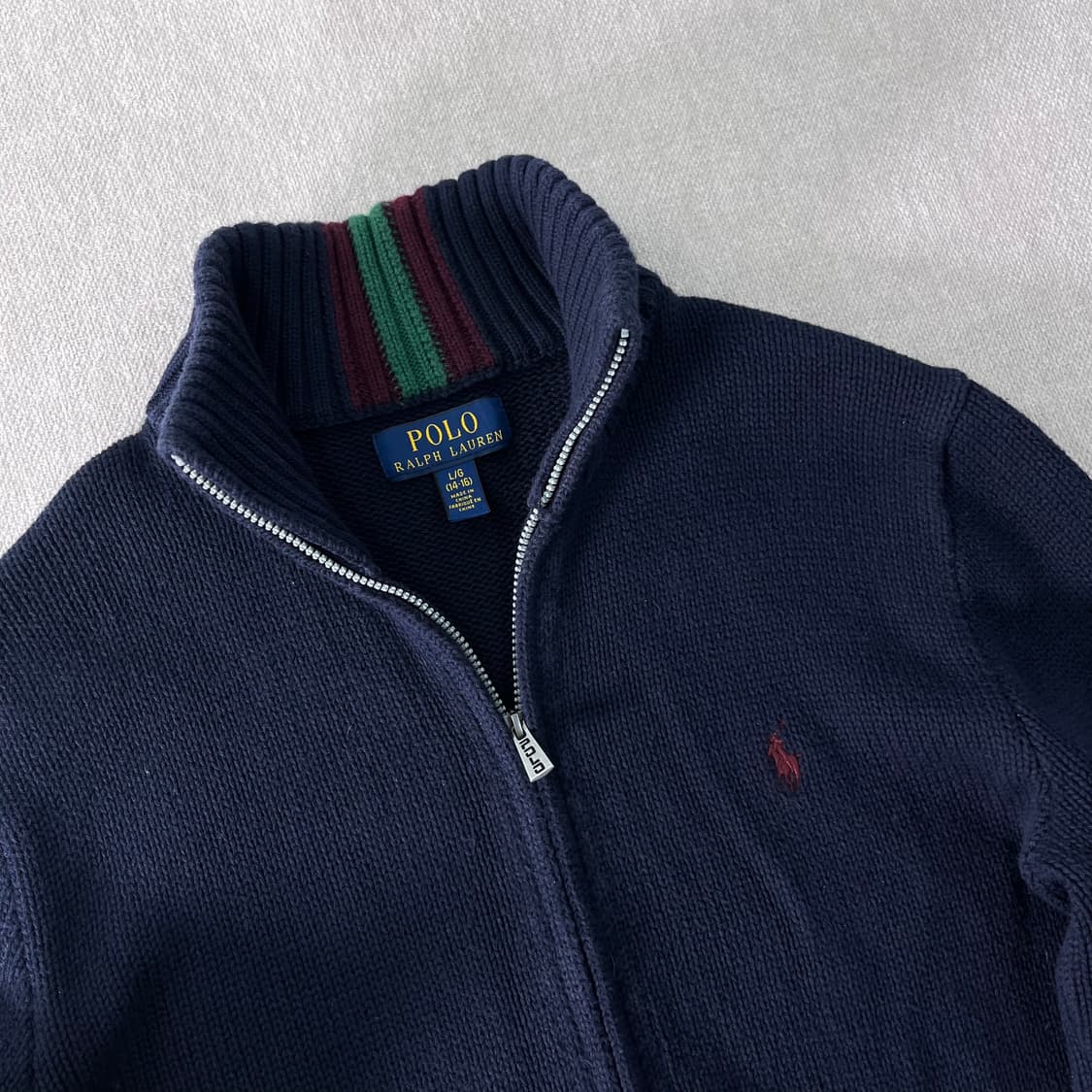 95 폴로랄프로렌 스몰포니 니트 집업 상품이미지2