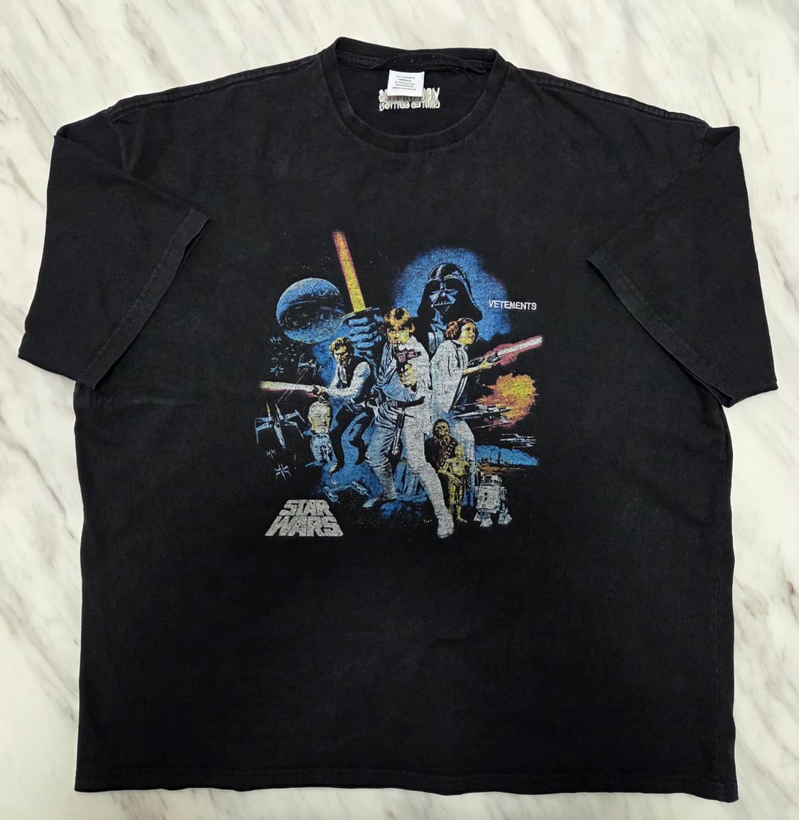 베트멍 스타워즈 그래픽 반팔 티셔츠 상품이미지1