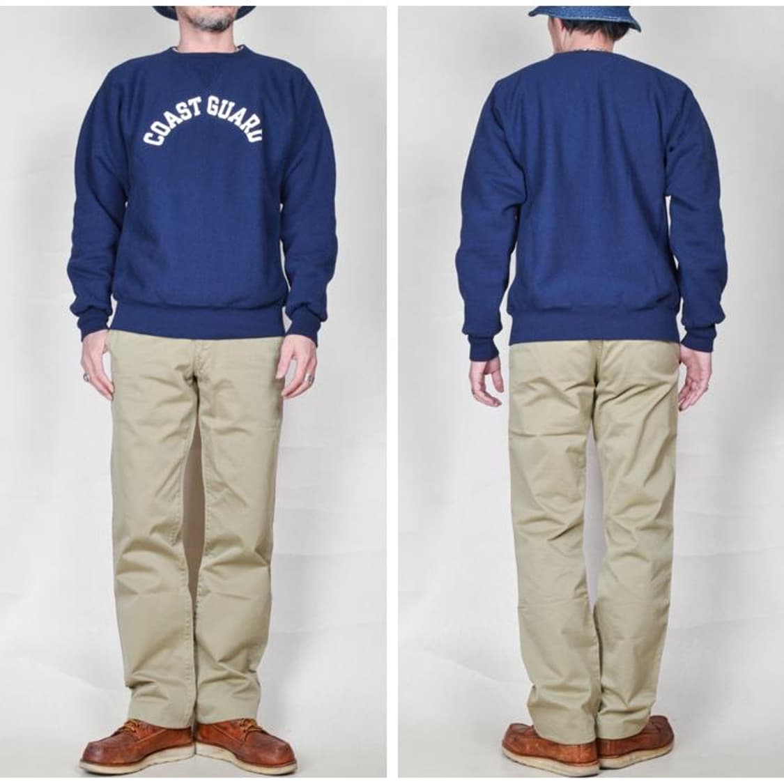 버즈릭슨 COAST GUARD 맨투맨 네이비 XL 상품이미지4