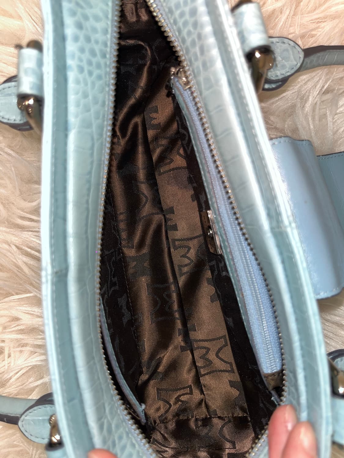 Metro City sky blue shoulder bag 상품이미지8
