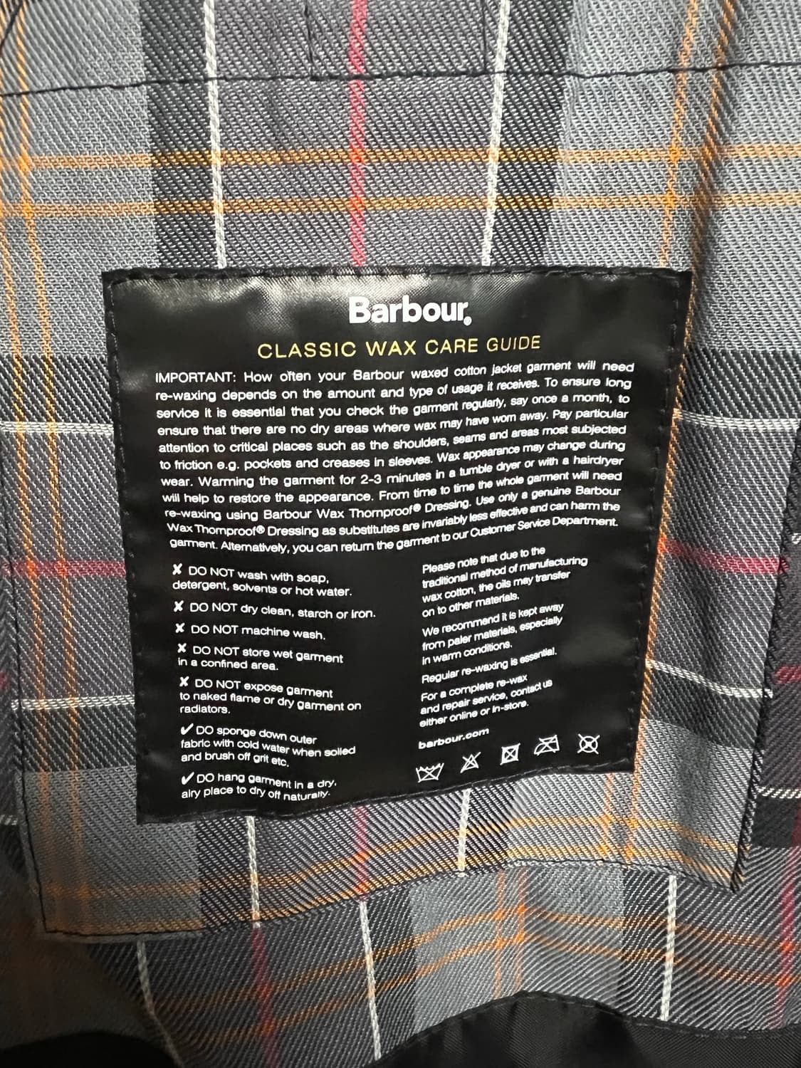 바버 왁스 버글리 자켓 Barbour OS Wax Burghley 상품이미지6