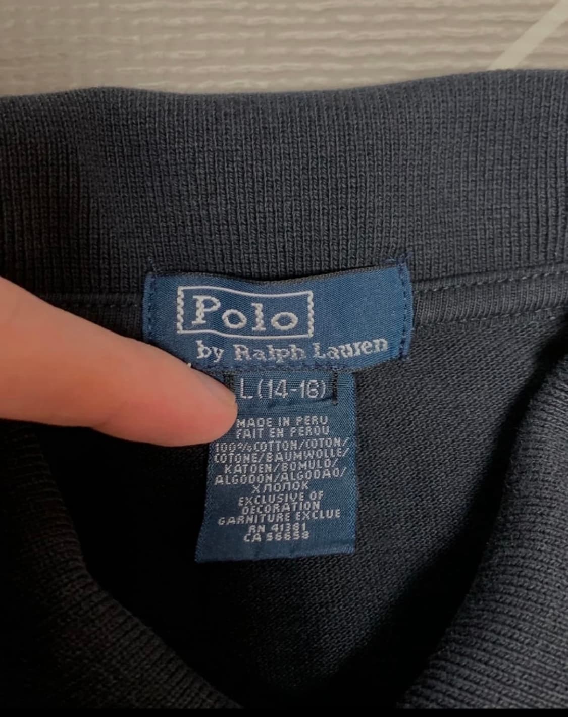 폴로 빅포니 긴팔 카라티 상품이미지4