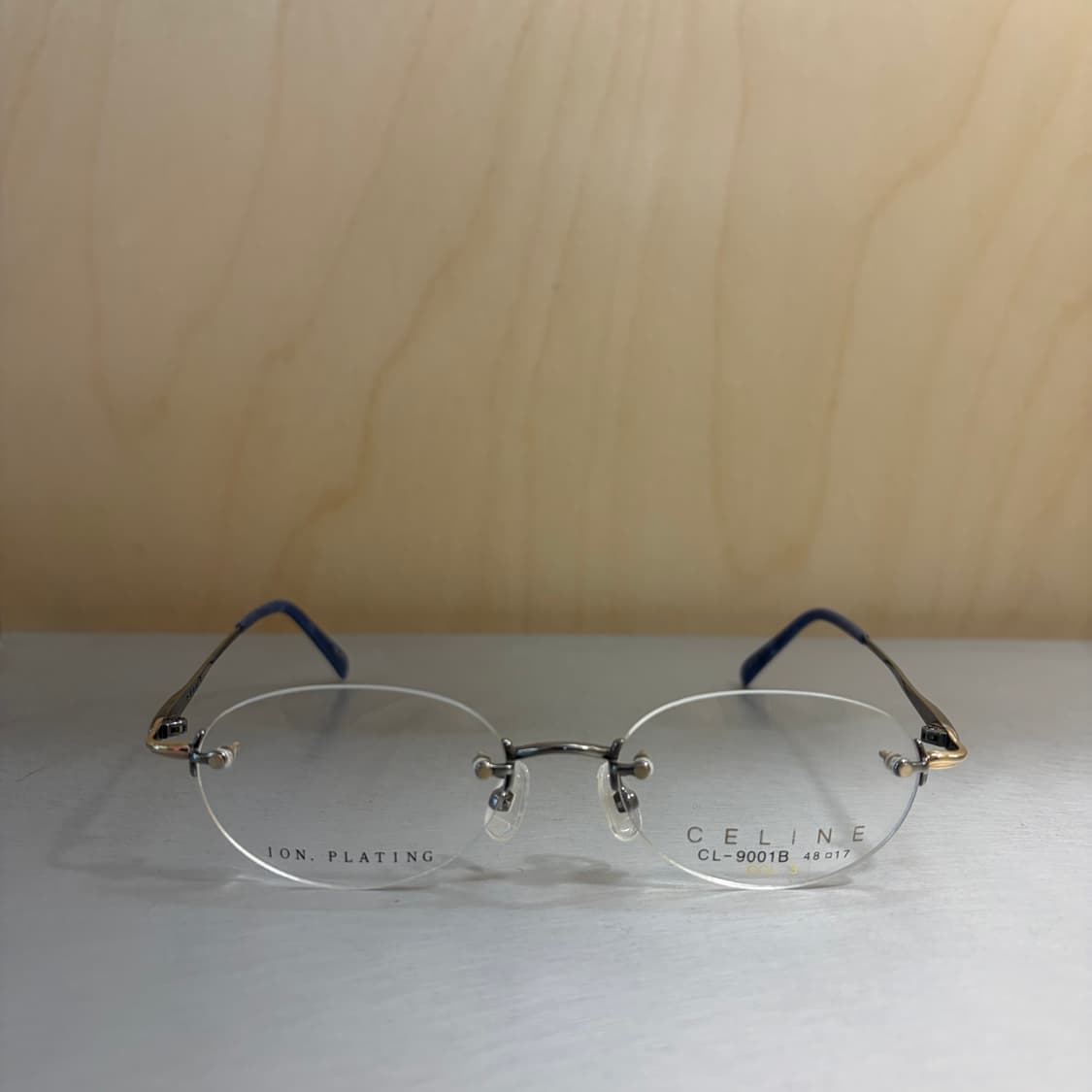 셀린느(CELINE) CL-9001B 골드 힌지 타원형 무테 안경 상품이미지2