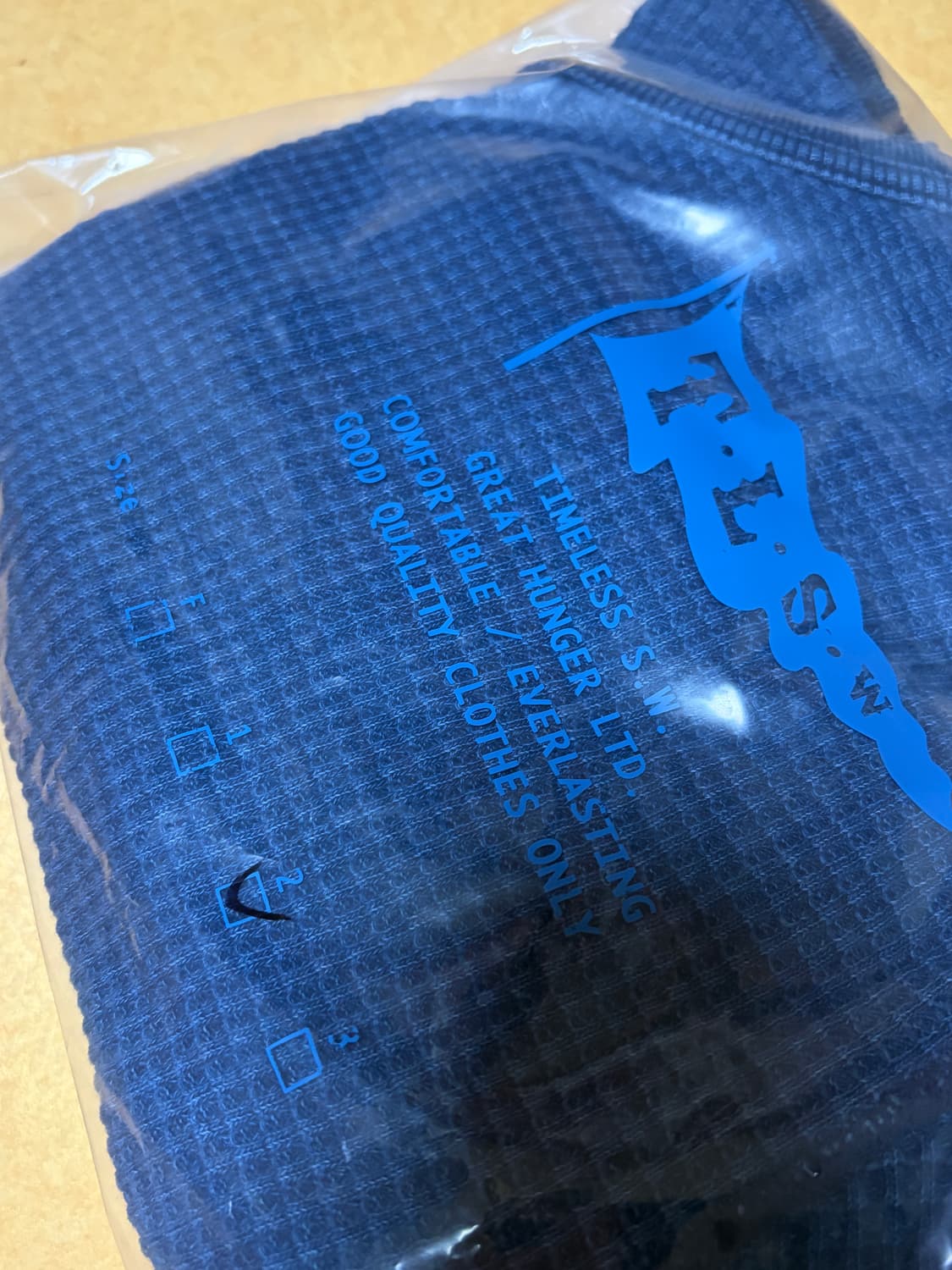 타임리스스포츠웨어 와플 롱슬리브  상품이미지3