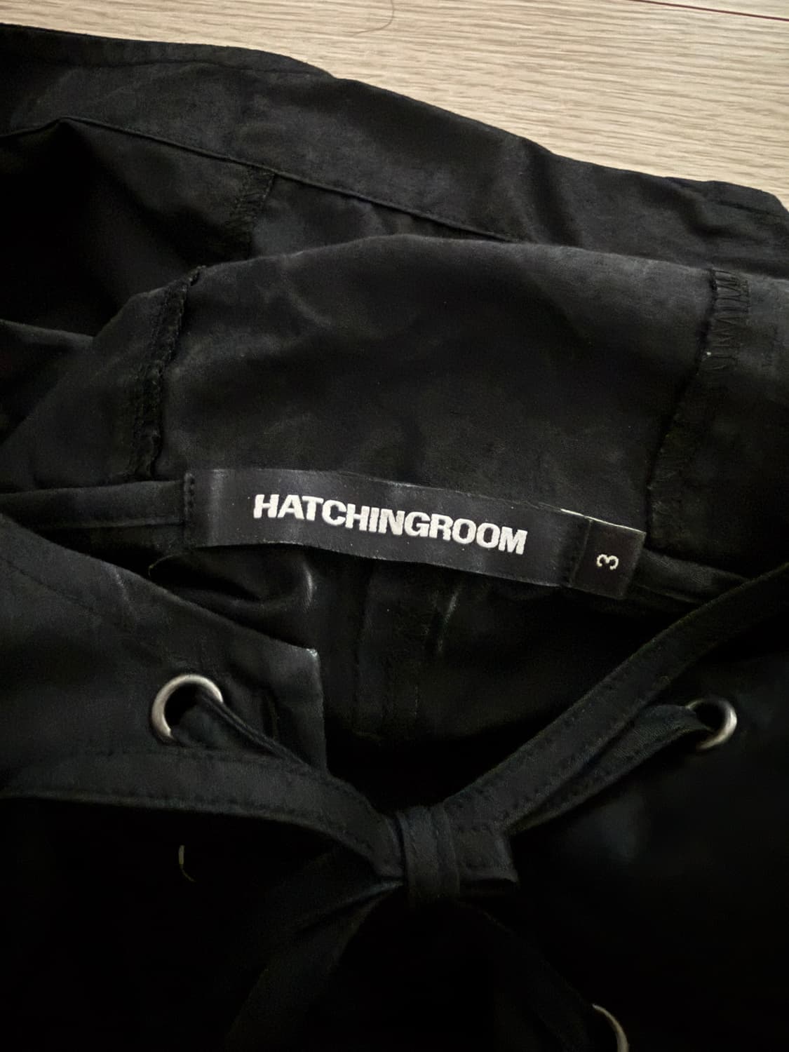 해칭룸 VTG 아노락 블랙 3size 상품이미지4