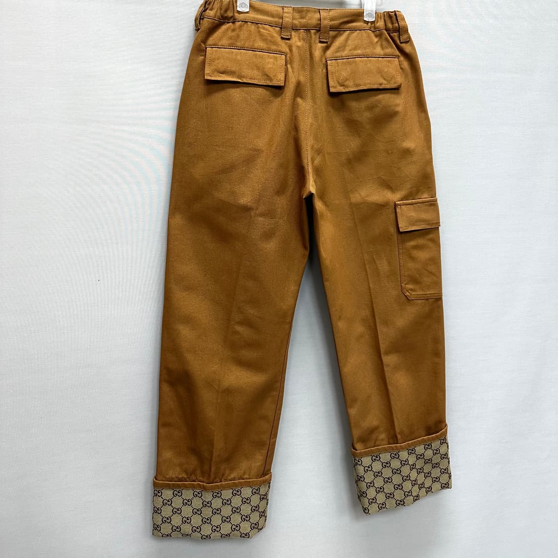 구찌 GG 데님 커프스 캔버스 팬츠 (30)  상품이미지6