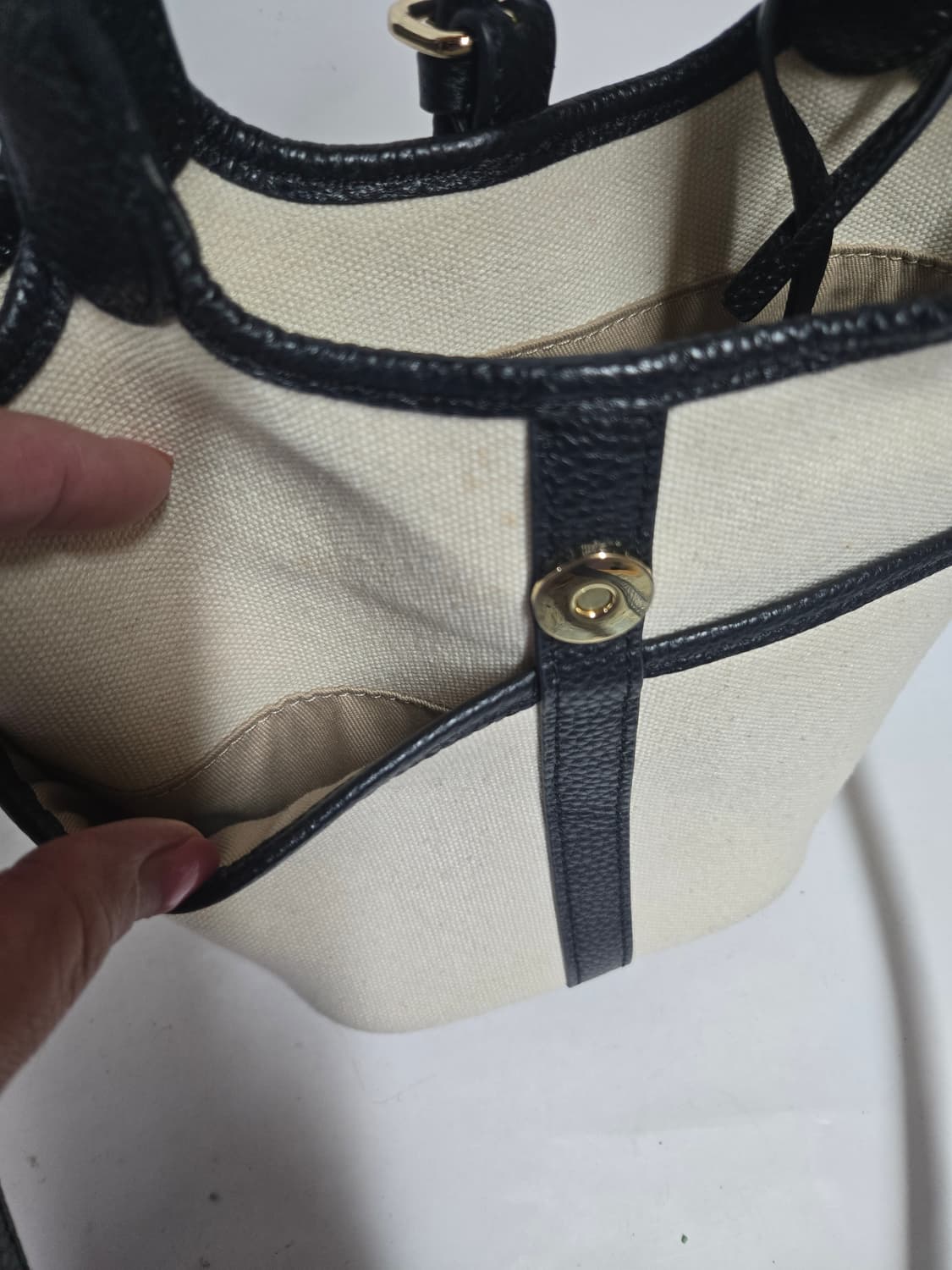 브르노말리 캔버스 토트크로스백 상품이미지8