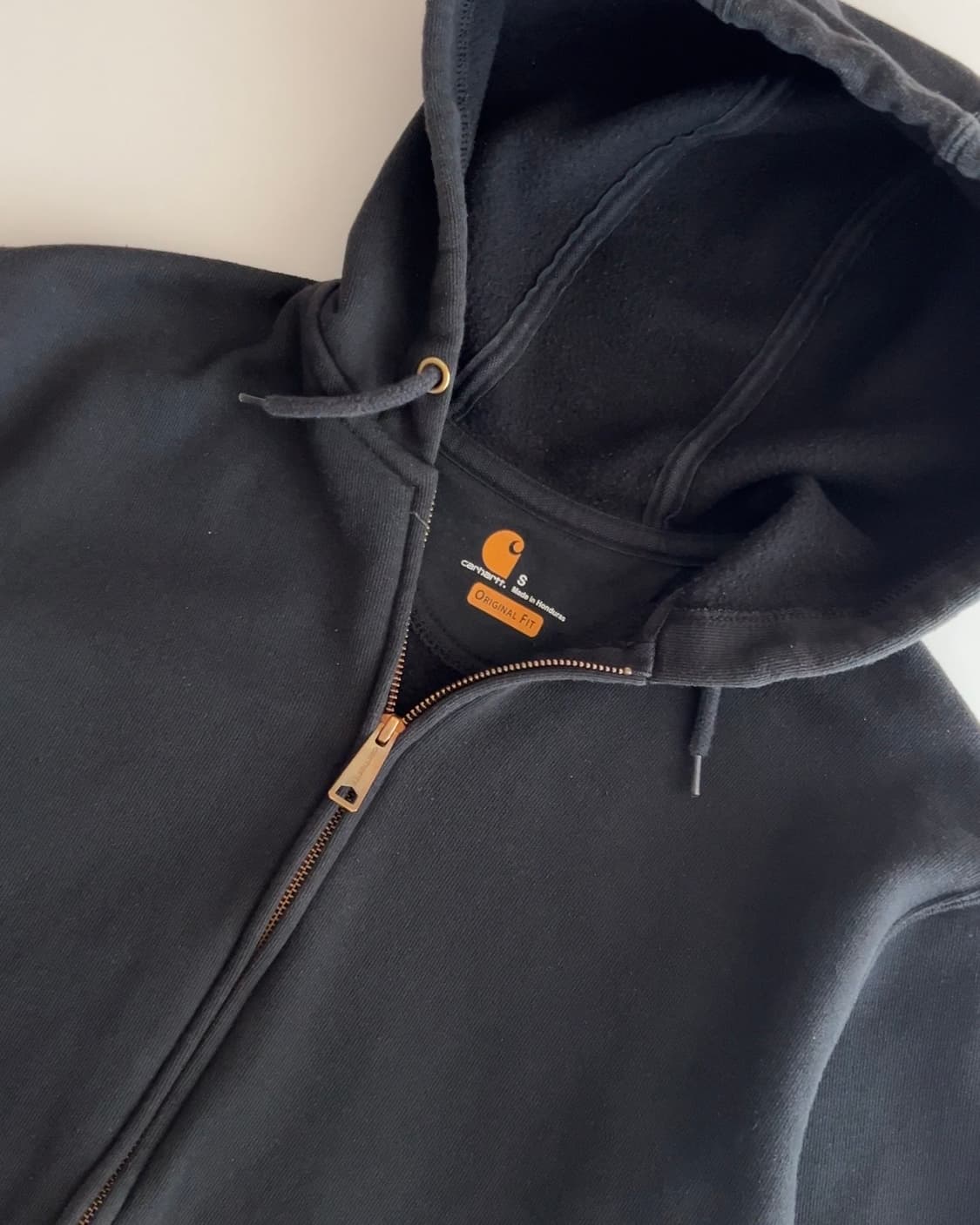 칼하트 후드 집업 S 상품이미지4
