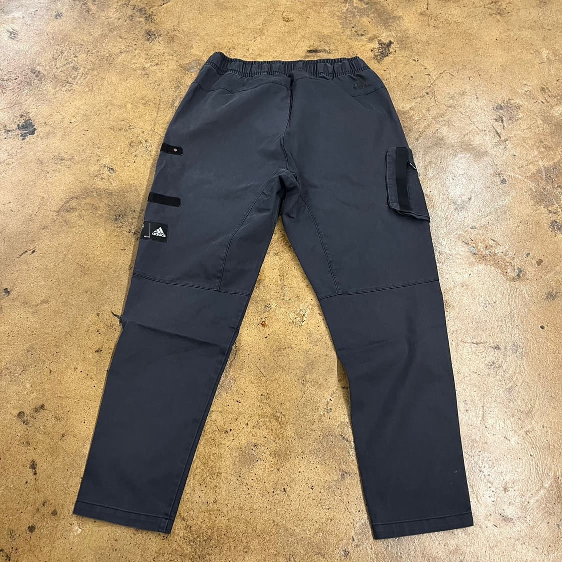 [정품/L] 아디다스 카고 조거 팬츠 블랙 b10 상품이미지3