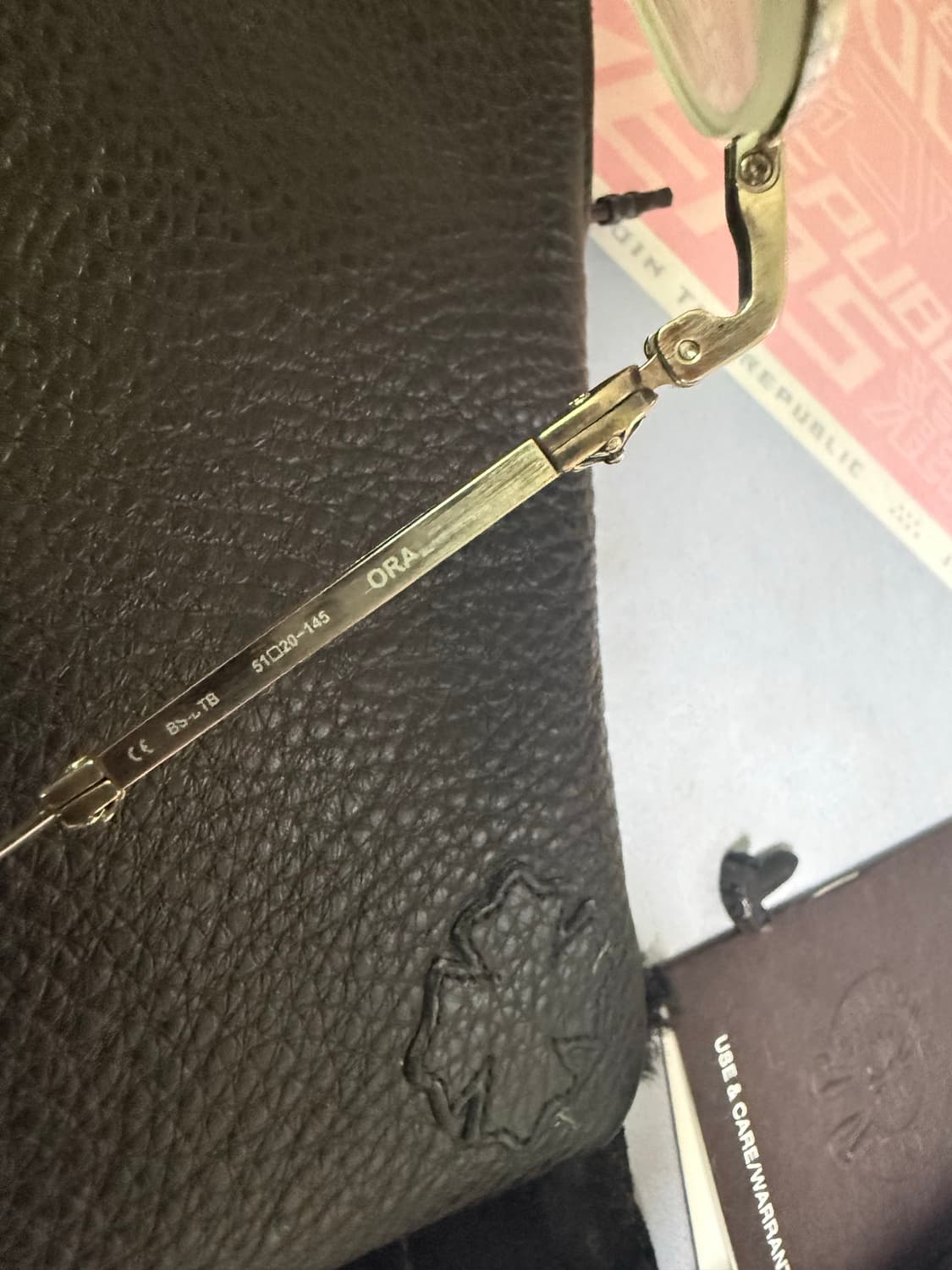 크롬하츠 오랄가미3 실버 안경테 상품이미지3