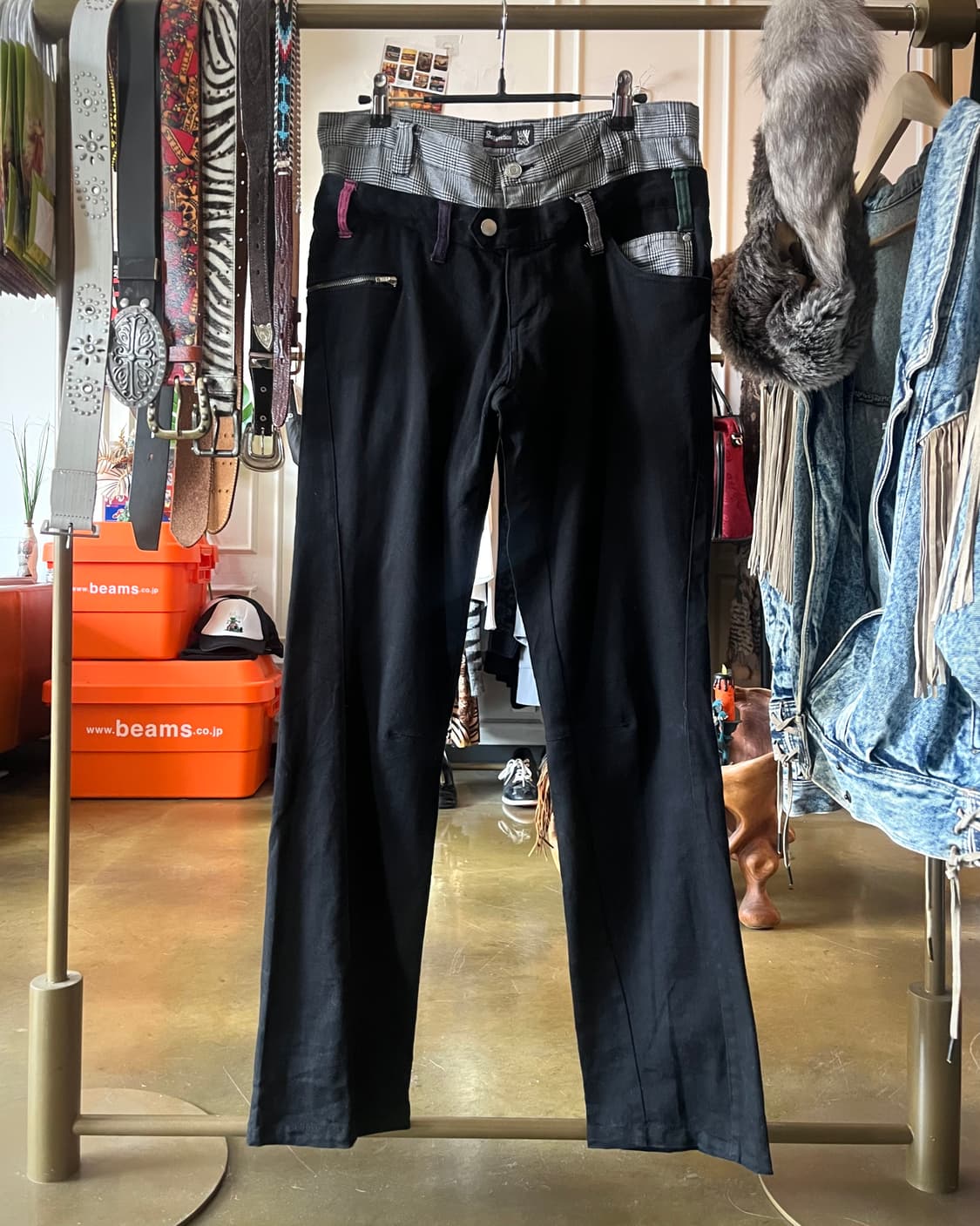 SUGGESTION Double Waist Layered Pants 상품이미지3