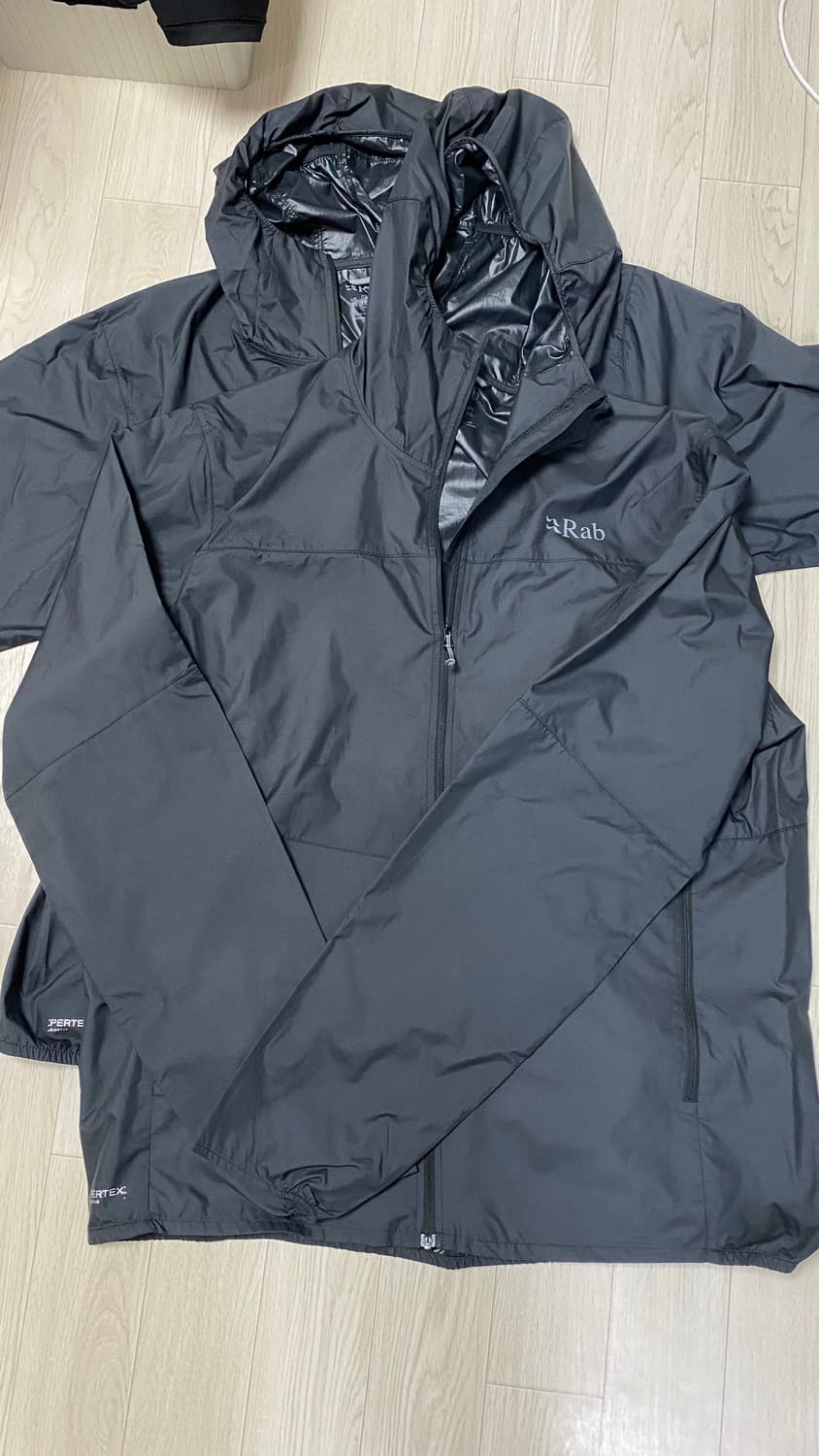 Rab 윈드개더 후디 QWS-84__Black 상품이미지1