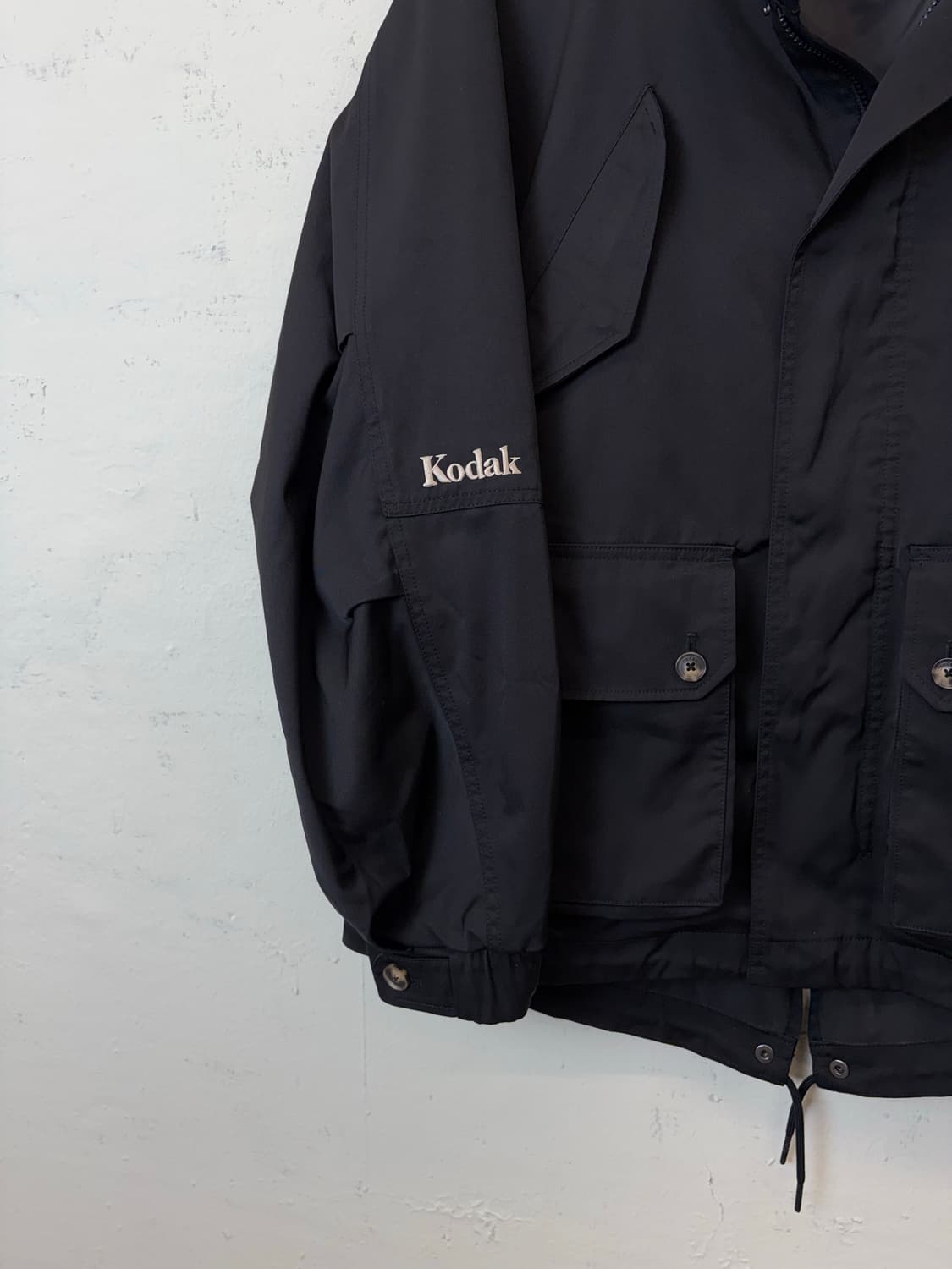 코닥 스텐넥 자켓 블랙 상품이미지3