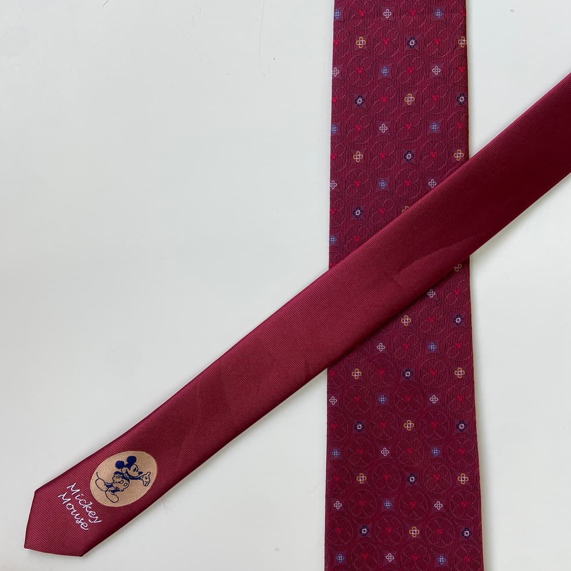 디즈니 캐릭터미키마우스 실크넥타이 상품이미지4