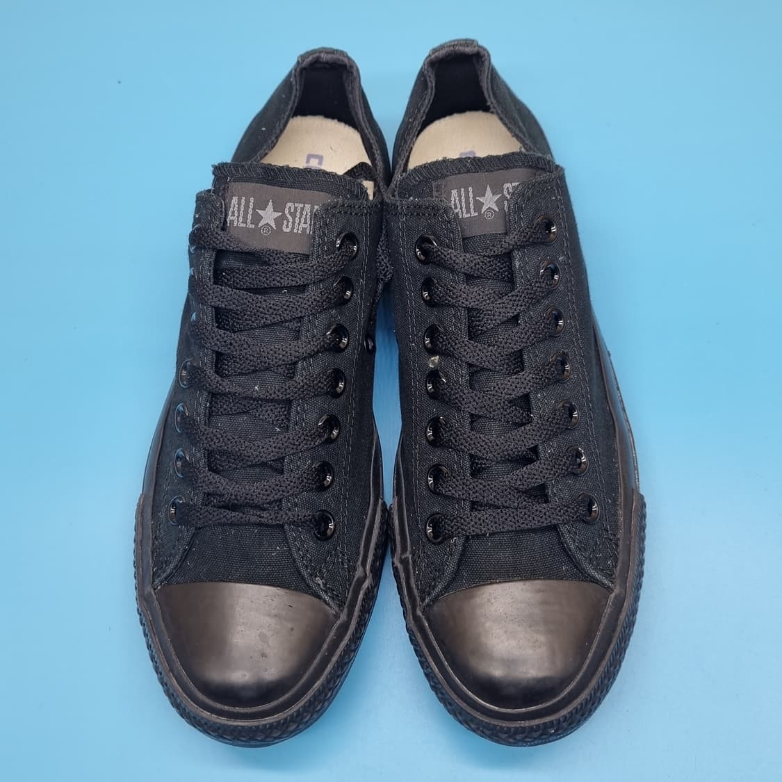 컨버스 올스타 로우 올블랙 스니커즈 270  상품이미지2