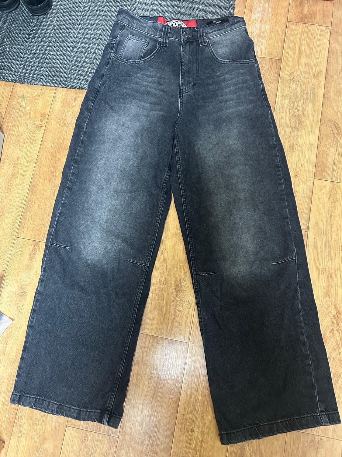 jaded london Washed Black Colossus Jeans 상품이미지3